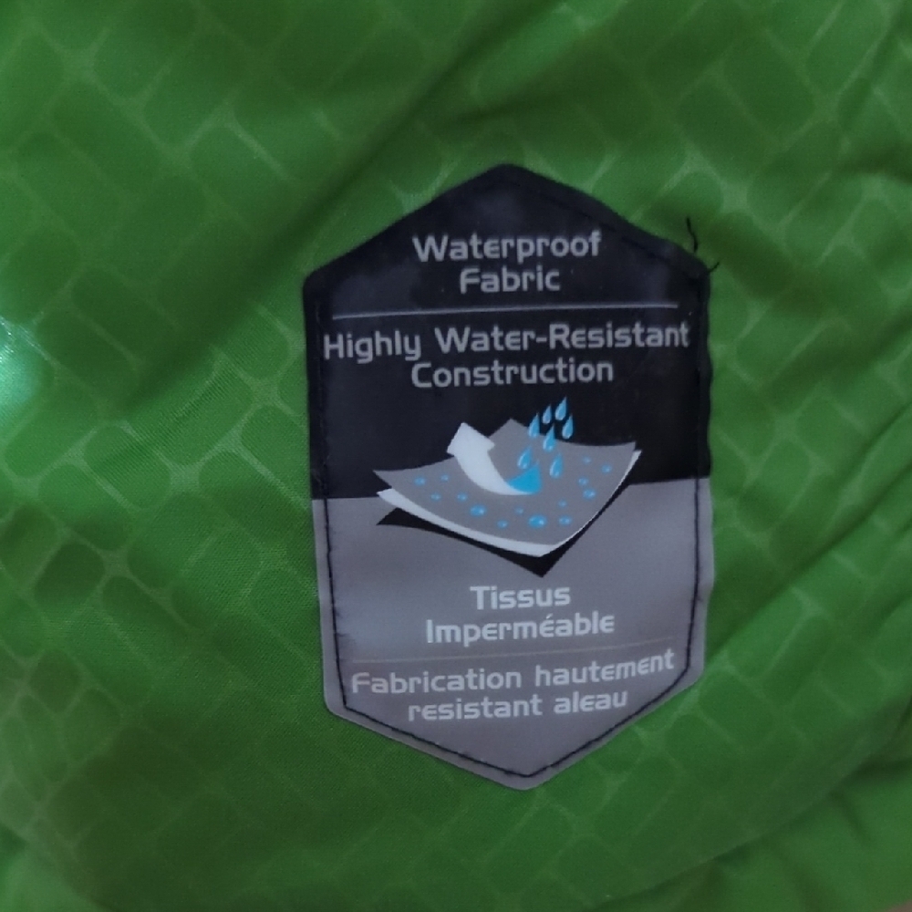 Columbia Vibrant Green and Charcoal Jacket - Picture 8 of 16